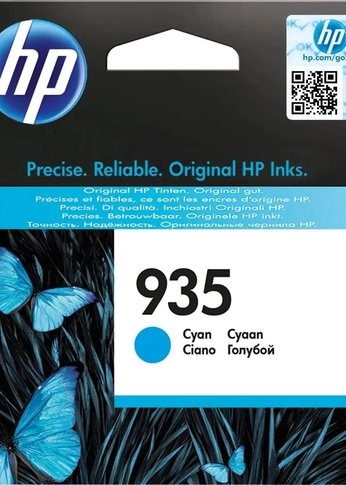 Картридж струйный HP 935 C2P20AE Cyan Officejet Pro 6830, (400стр.)