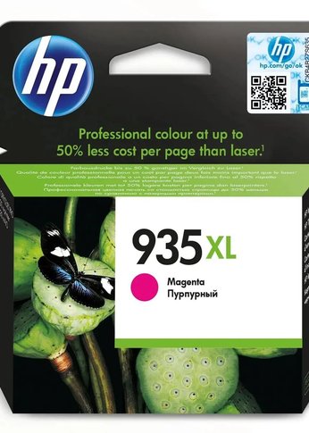 Картридж струйный HP 935XL C2P25AE пурпурный (825стр.) для HP OJ Pro 6830