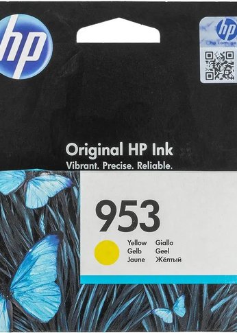 Картридж струйный HP 953 F6U14AE желтый OJP 8710/8720/8730/8210 (700стр.)