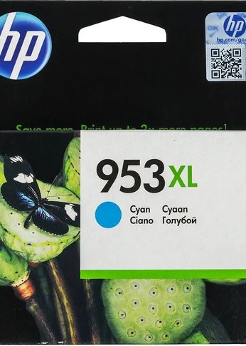 Картридж струйный HP 953XL F6U16AE голубой OJP 8710/8720/8730/8210 (1600стр.)