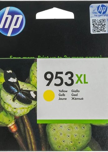 Картридж струйный HP 953XL F6U18AE желтый OJP 8710/8720/8730/8210 (1600стр.)