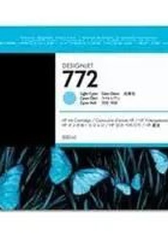 Картридж струйный HP №772 CN632A светло-голубой (300мл) для HP DJ Z5200