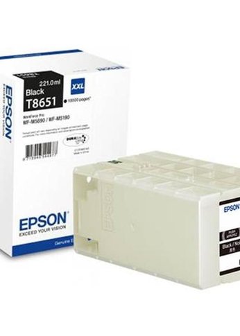 Картридж сверх повышенной ёмкости Epson C13T865140XXL для WF-M5190DW, WF-M5690DWF (чёрный) (bus)