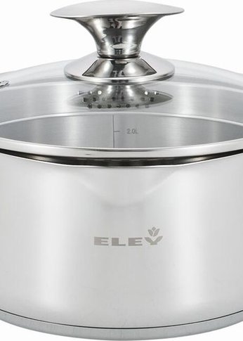 Кастрюля Eley RW0813-24C нерж 5,5л