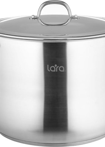 Кастрюля Lara LR02-47 21.8л с крыш.