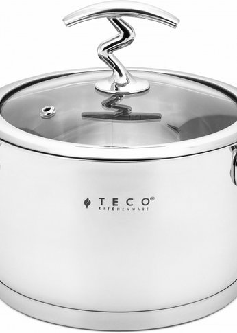 Кастрюля Teco TC-C2100-02 нержавейка 16 cm, 2,1л