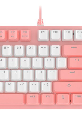 Клавиатура A4Tech Bloody B800 Dual Color механическая розовый/белый USB for gamer LED