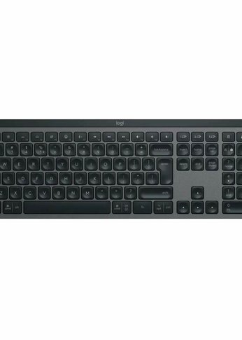 Клавиатура Logitech MX Keys S Wireless Keyboard черный беспроводная (920-011600)