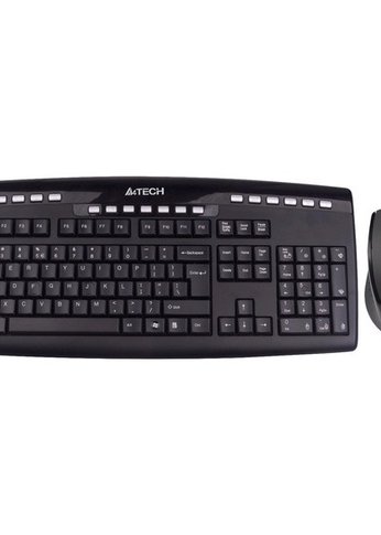 Клавиатура + мышь A4Tech 9200F черный