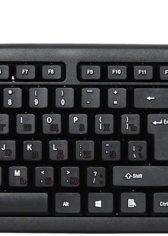Клавиатура Oklick 90M черный USB