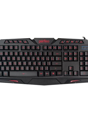 Клавиатура Perfeo PF-B4893 SKIN LED игровая проводная черный