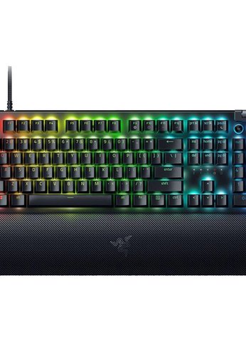 Клавиатура Razer BlackWidow V4 Yellow Switch черный LED проводная (RZ03-04692500-R3R1)