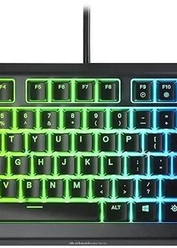 Клавиатура Steelseries Apex 3 TKL RU черный USB for gamer LED (64817)