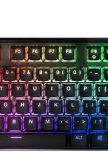 Клавиатура Steelseries Apex 9 TKL US механическая черный USB Multimedia for gamer LED (подставка для запястий) (64847)