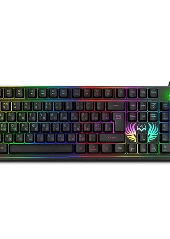 Клавиатура SVEN KB-G8000 LED черный проводная (SV-019907)