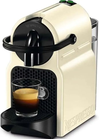 Кофемашина Delonghi Nespresso EN80.CW 1260Вт бежевый/черный