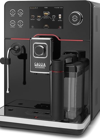 Кофемашина GAGGIA NEW ACCADEMIA GLASS RI9781/01 1400Вт черный