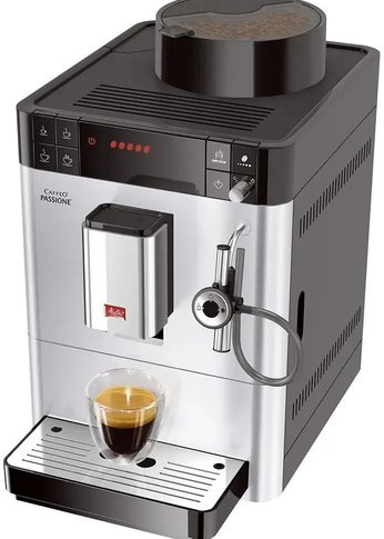 Кофемашина Melitta Caffeo F 530-101 Passione 1450Вт серебристый