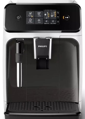 Кофемашина Philips Series 1200 EP1223/00 1500Вт черный/белый