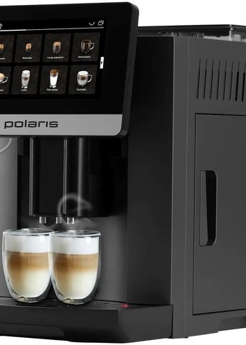 Кофемашина Polaris PACM 2080AC 1500Вт темно-серый