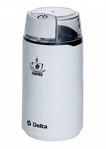 Кофемолка Delta DL-087К белая 250Вт белый