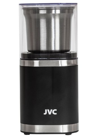 Кофемолка JVC JK-CG016 200Вт черный/серебристый
