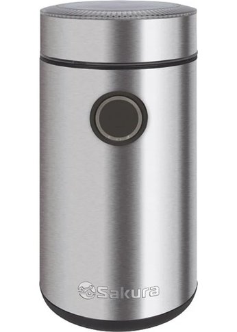 Кофемолка Sakura SA-6172S 200Вт серербристый
