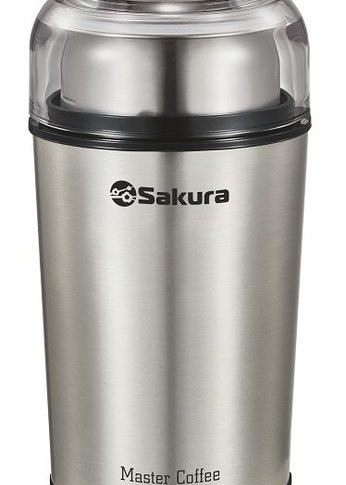 Кофемолка Sakura SA- 6173S 250Вт серебристый