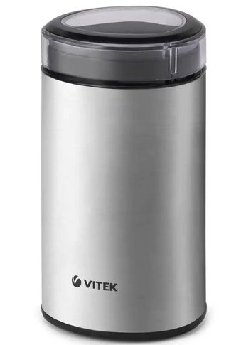 Кофемолка Vitek VT-1544 (ST) 200Вт серебристый