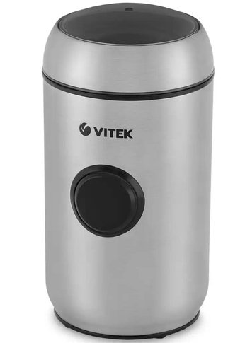 Кофемолка Vitek VT-7123 (ST) 150Вт серебристый