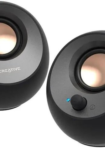 Колонки 2.0 Creative Pebble V3 MF1700 черный 8Вт BT