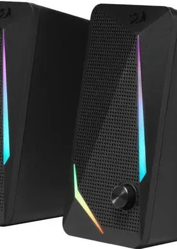 Колонки 2.0 Defender Waltz USB + 3.5 jack, RGB, 6 Вт. Redragon
