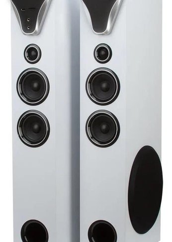 Колонки 2.0 Eltronic 20-80 HOME SOUND динамик 8шт/2х10"; 4х4"; 2х1.5" комплект 2 колонки белый