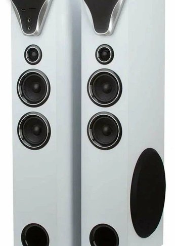 Колонки 2.0 Eltronic 20-80 HOME SOUND динамик 8шт/2х10"; 4х4"; 2х1.5" комплект 2 колонки серебро