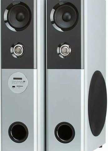 Колонки 2.0 Eltronic 20-82 HOME SOUND динамик 6шт/2х8"; 2х4"; 2х1.5" комплект 2 колонки ELTRONIC (серебро)