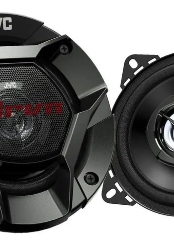 Колонки автомобильные JVC CS-DR420 220Вт 88дБ 4Ом 10см (4дюйм) (ком.:2кол.) коаксиальные двухполосные