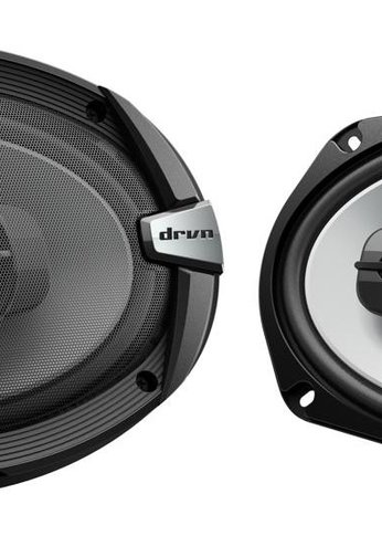 Колонки автомобильные JVC CS-DR693 500Вт 86дБ 4Ом 15x23см (6x9дюйм) (ком.:2кол.) коаксиальные трехполосные