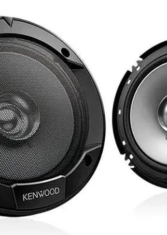 Колонки автомобильные Kenwood KFC-S1656 (без решетки) 330Вт 87дБ 4Ом 16см (6.5дюйм) (ком.:2кол.) коаксиальные однополосные