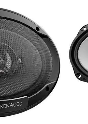 Колонки автомобильные Kenwood KFC-S6966 400Вт 91дБ 4Ом 16x23см (6x9дюйм) (ком.:2кол.) коаксиальные трехполосные