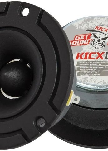 Колонки автомобильные Kicx LL 28 (без решетки) 90Вт 104дБ 4Ом 2.5см (1дюйм) (ком.:1кол.) твитер