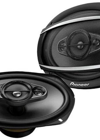 Колонки автомобильные Pioneer TS-A6977S 650Вт 90дБ 4Ом 15x23см (6x9дюйм) (ком.:2кол.) коаксиальные четырехполосные