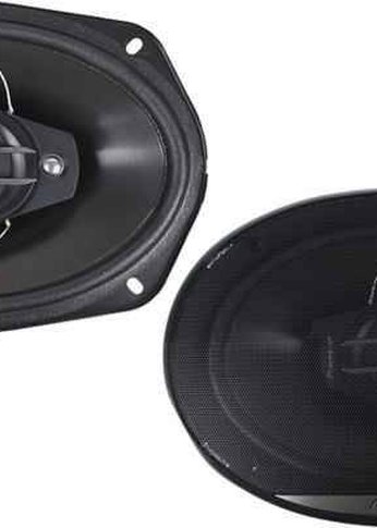 Колонки автомобильные Pioneer TS-G6930F 400Вт 90дБ 4Ом 16x24см (6.3x9.4дюйм) (ком.:2кол.) коаксиальные трехполосные