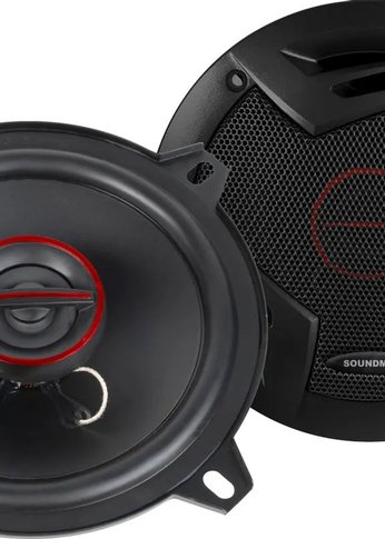 Колонки автомобильные Soundmax SM-CSV502 160Вт 93дБ 4Ом 13см (5дюйм) (ком.:2кол.) коаксиальные двухполосные