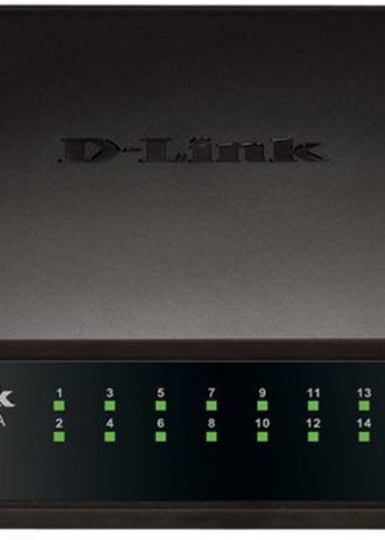 Коммутатор D-Link DES-1016A/E2A 16x100Mb неуправляемый