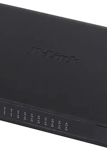 Коммутатор D-Link DES-1024A/E1B 24x100Mb неуправляемый