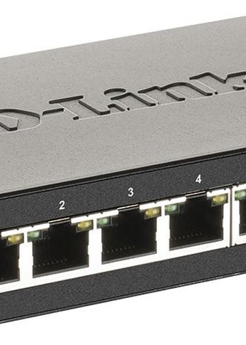 Коммутатор D-Link DGS-1100-08V2/A1A 8G настраиваемый