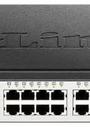 Коммутатор D-Link DGS-3000-28LP/B1A 24G 4SFP 24PoE 193W управляемый