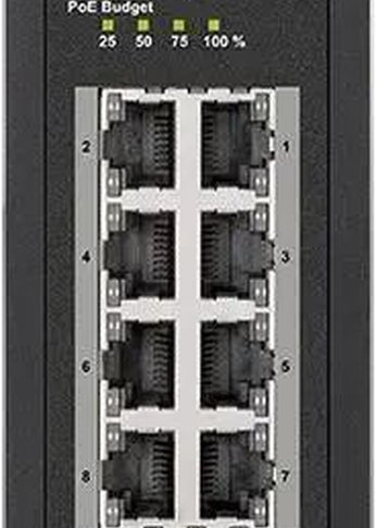 Коммутатор D-Link DIS-200G-12PS/A 10G 2SFP 8PoE 240W управляемый