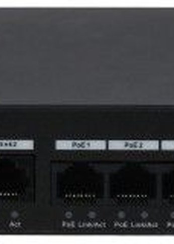 Коммутатор Dahua DH-PFS3010-8ET-65 10x100Mb 8PoE+ 65W неуправляемый