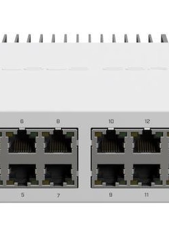 Коммутатор MikroTik CCR2004-16G-2S+PC 16G 2SFP+ управляемый